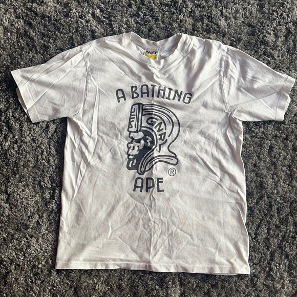 BAPE Unisex White Tee - Picture 1 of 2